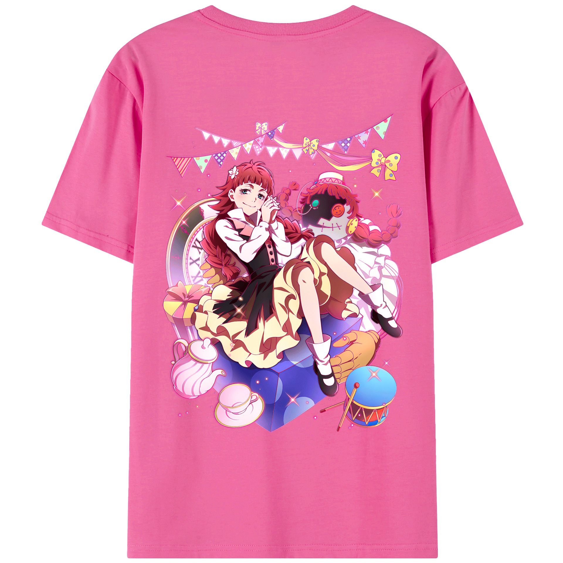 （画像用） 文豪ストレイドッグス Bungo Stray Dogs レディース半袖Tシャツ(バックプリント)